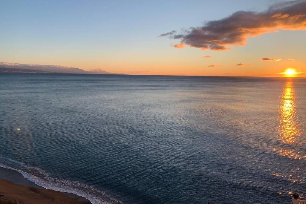 Amazing Frontline Sea Views Studio Apartment Castillo Del Vigia Torremolinos Buitenkant foto