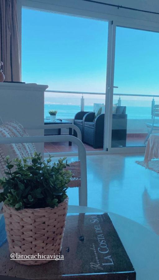 Amazing Frontline Sea Views Studio Apartment Castillo Del Vigia Torremolinos Buitenkant foto